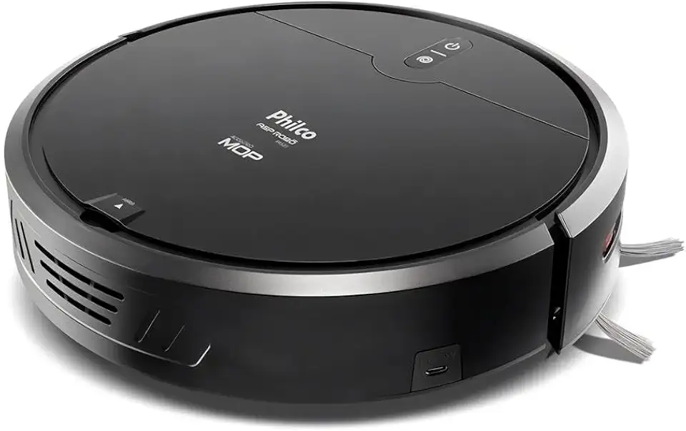 Aspirador Robô Philco 3 em 1 Com MOP PAS23 Preto Bivolt