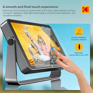 KODAK Wireless Digital Picture Frame with 4000mAh Battery Powered,10.1 Inch 1920x1200 G+G IPS Touch Screen Digital Picture Frame, 32GB Storage, Auto-Rotate, KODAK APP, Gifts for Women
