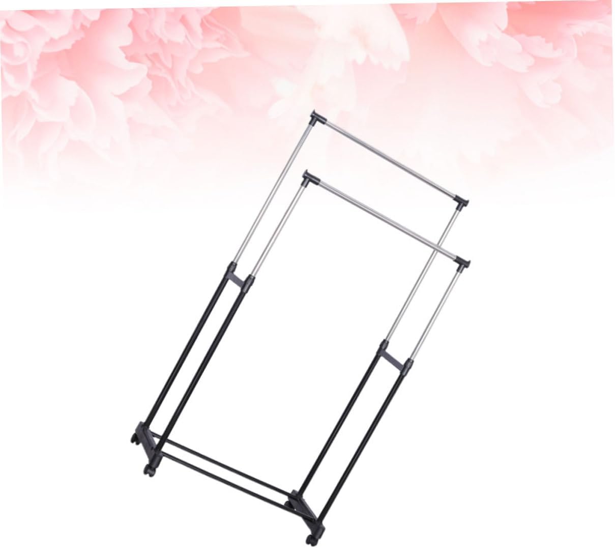 Ciieeo 1Pc Foldable Laundry Hanging Rack Creative Indoor Outdoor Clothes Drying Rack Standing Design for Towels Coats More Space Saving Clothes Horse