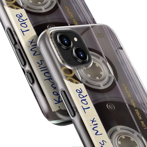 Coque iPhone 14 de protection rigide premium à motifs fleurs sauvages