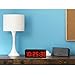 LambTown Digital Led Countdown Timer Electronic Alarm Clock with Temperature Date - Red