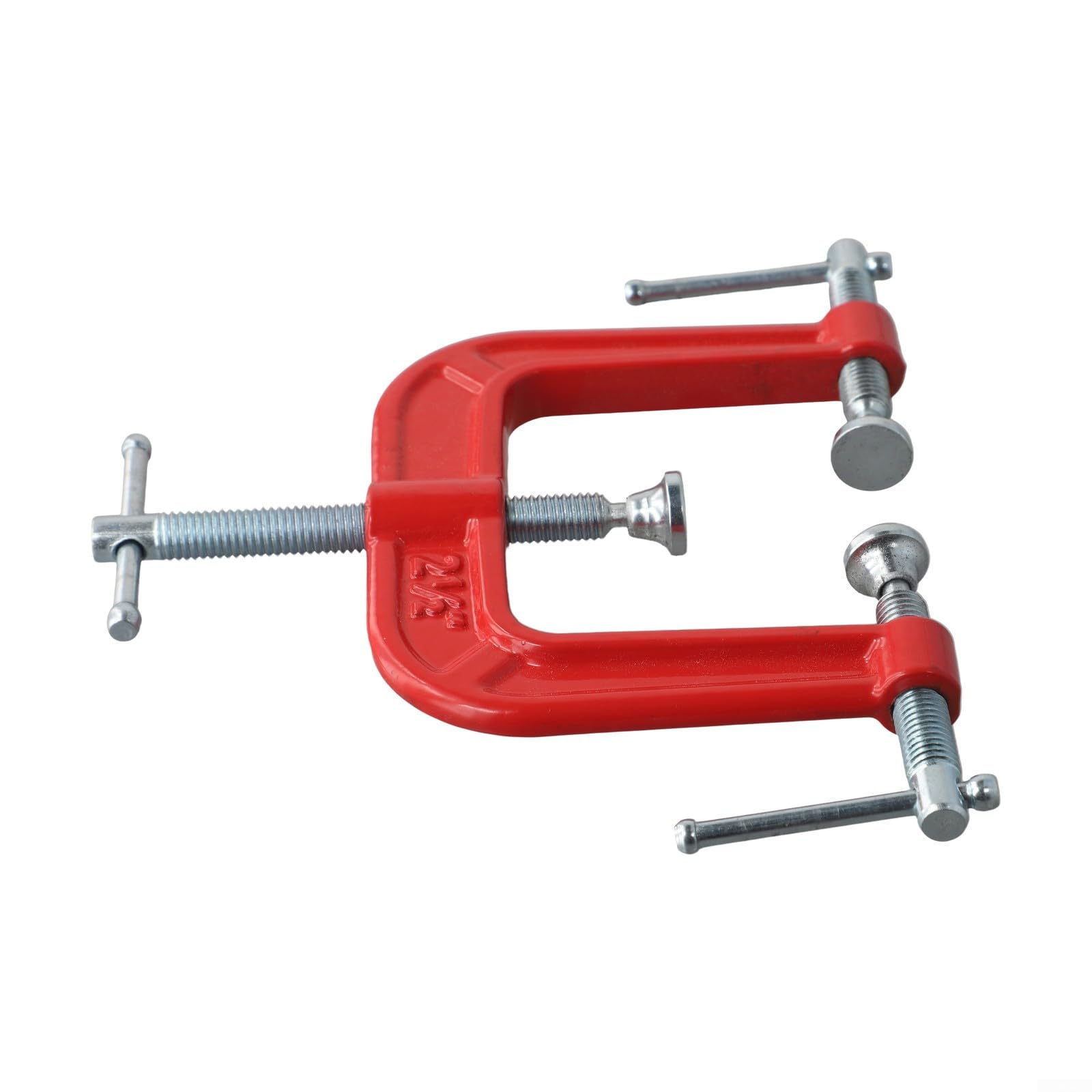 Heavy Duty 3 Way Clamp G Type for Woodworking Fixture for Flat Board Carpentry Photography Repair Vehicle Maintenance Iron 70mm Depth