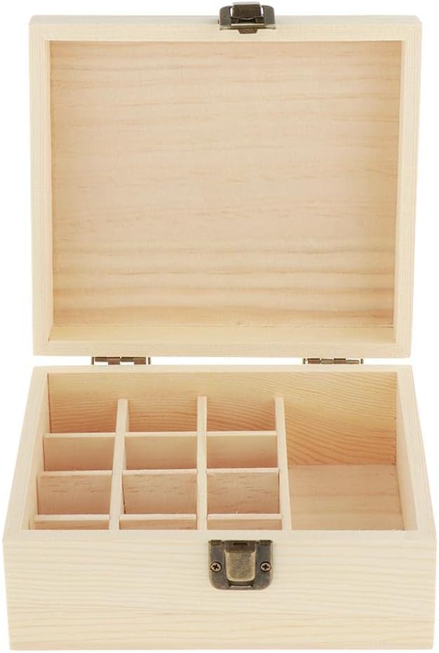 Organizer Essential Oil Box Wood Storage Box
