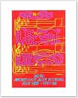 Amazon.co.jp: ポスター キース へリング Montreux Jazz