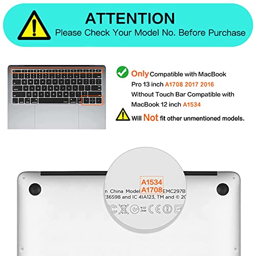MOSISO-Silicone-Keyboard-Cover-Protective-Skin-Compatible-with-MacBook-Pro-13-inch-2017-2016-Release-A1708-Without-Touch-Bar-Compatible-with-MacBook-12-inch-A1534