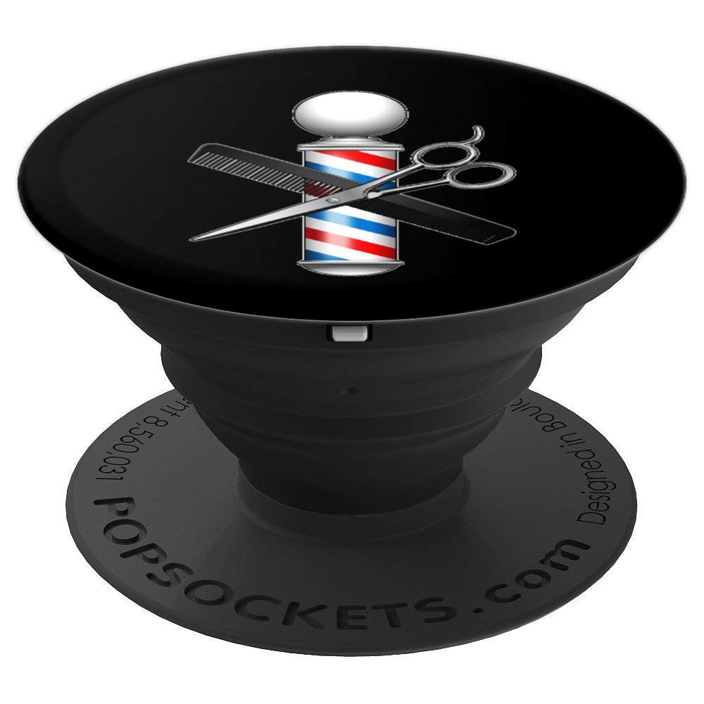 Barber Shop Gift PopSockets PopGrip: Swappable Grip for Phones & Tablets