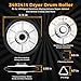 4392065 Dryer Repair Kit With Upgraded 349241T Drum Roller Kit, 691366 Idler and Pulley 341241 Belt For Whirlpool wed4815ew1 Kenmore Maytag Amana ned4655ew1 Dryers By WFRWFR 7, 8,9 are Fit Models