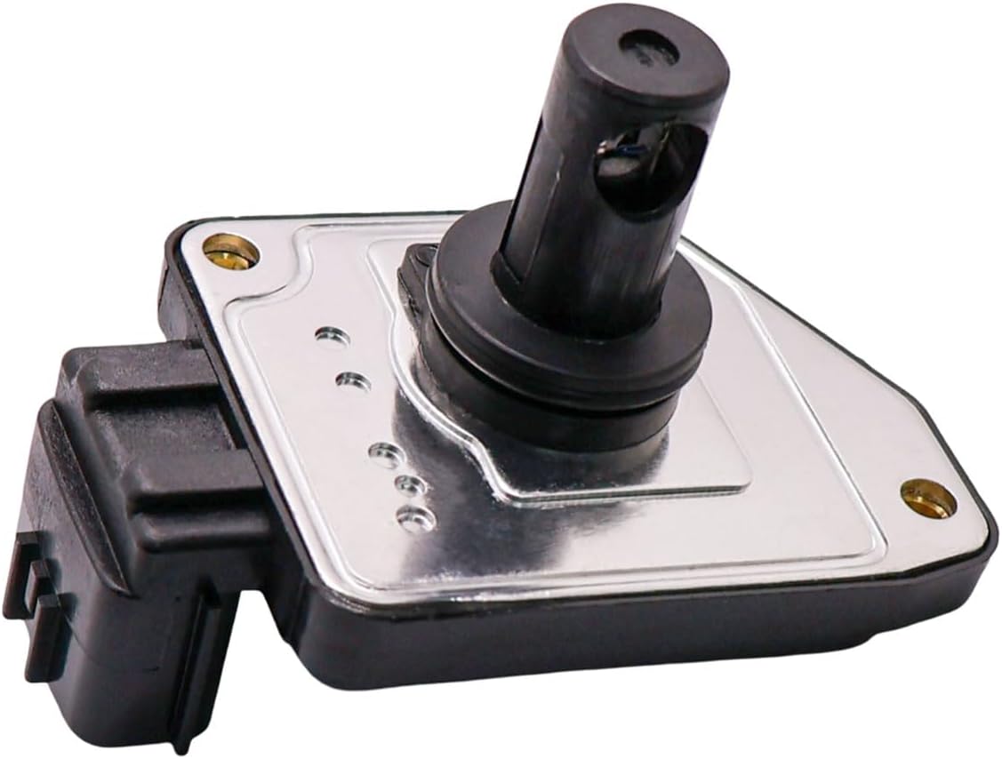New MAF Sensor AFH55M12 Mass Air Flow Sensor Meter for 1996-1997 Nissan Pickup, 1998-2004 Frontier, 2000-2004 Xterra 2.4L L4 - Replaces AFH55M-12 16017-1S710 MAF Sensor