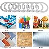 cridoz Double Sided Adhesive Tape, 9 Rolls Double-Side Craft Tape for Card Making, Scrapbooking, DIY Crafts and Office School Stationery Supplies (1/4 Inch, 25 Yards Per Rool) #5