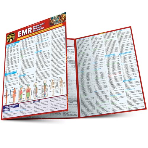 EMR - Emergency Medical Responder: a QuickStudy Laminated Reference Guide