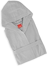 Gabel Golf Bathrobe with Hood, Cotton, 903 Steel, L