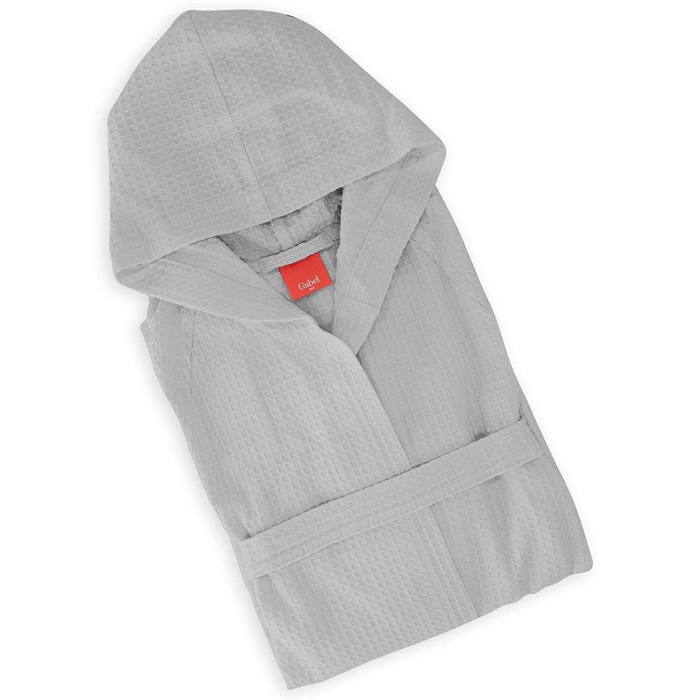 Gabel Golf Accappatoio con Cappuccio, Cotone, 903 Acciaio, L