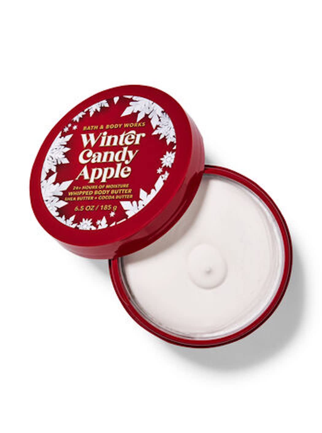 Bath and Body Works Body Winter Candy Apple Butter With Shea & Coco Butter - 6.5 oz (Winter Candy Apple)