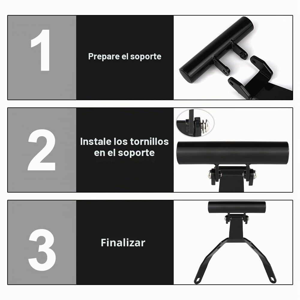 xitomer - Soporte GPS para Vulcan s Vulcan 650 S 2015-2026 | Compatible con manillar de 22 mm