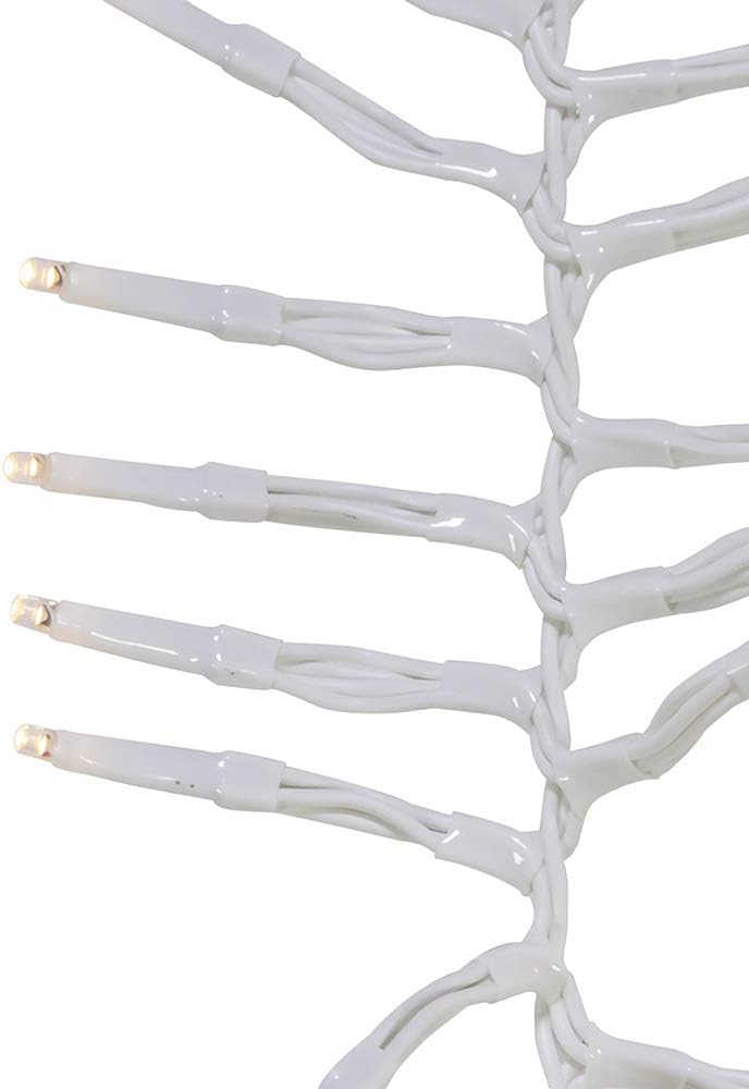 Kurt S. Adler 98-Foot 3000-Light Cluster Garland with Warm White LED Lights