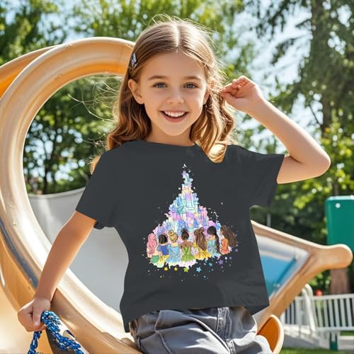 Image of Magical Shirt for Girl: Magic Kingdom Prinecess Tshirt Princess Shirts Youth Girls Cute Family Vacation Trip Tee
