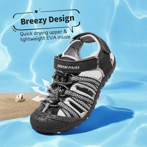 Image of DREAM PAIRS Unisex Summer Water Athletic Sandals