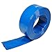 Produktbild Helo Flachschlauch 50 Meter Länge mit 1 Zoll (25mm) Durchmesser, robuster Entwässerungsschlauch aus PVC Spezialgewebe mit Polyestereinlage für freien Wasserdurchlauf (Schlauch ohne Kupplung)