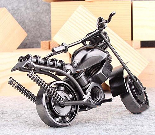 Mytang® Creative Office Desktop Accessories The Motorcycle Loves Metal Motorcycle Model Artwork (M35-Balck) #TOP4