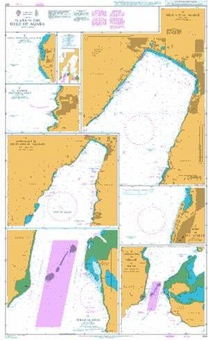 UKHO BA Chart 801: Plans in The Gulf of Aqaba