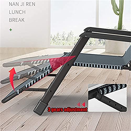 Chaise pour patio et piscine grand confort avec support verre et dossier inclinable - 5