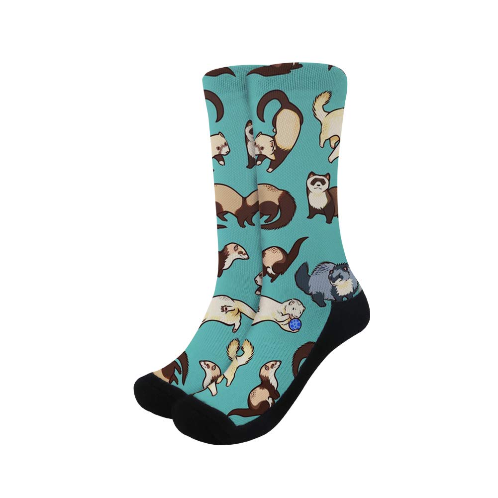 High Ankle Crew Socks Athletic Running Jogging Comfortable Breahtable Themed Socks