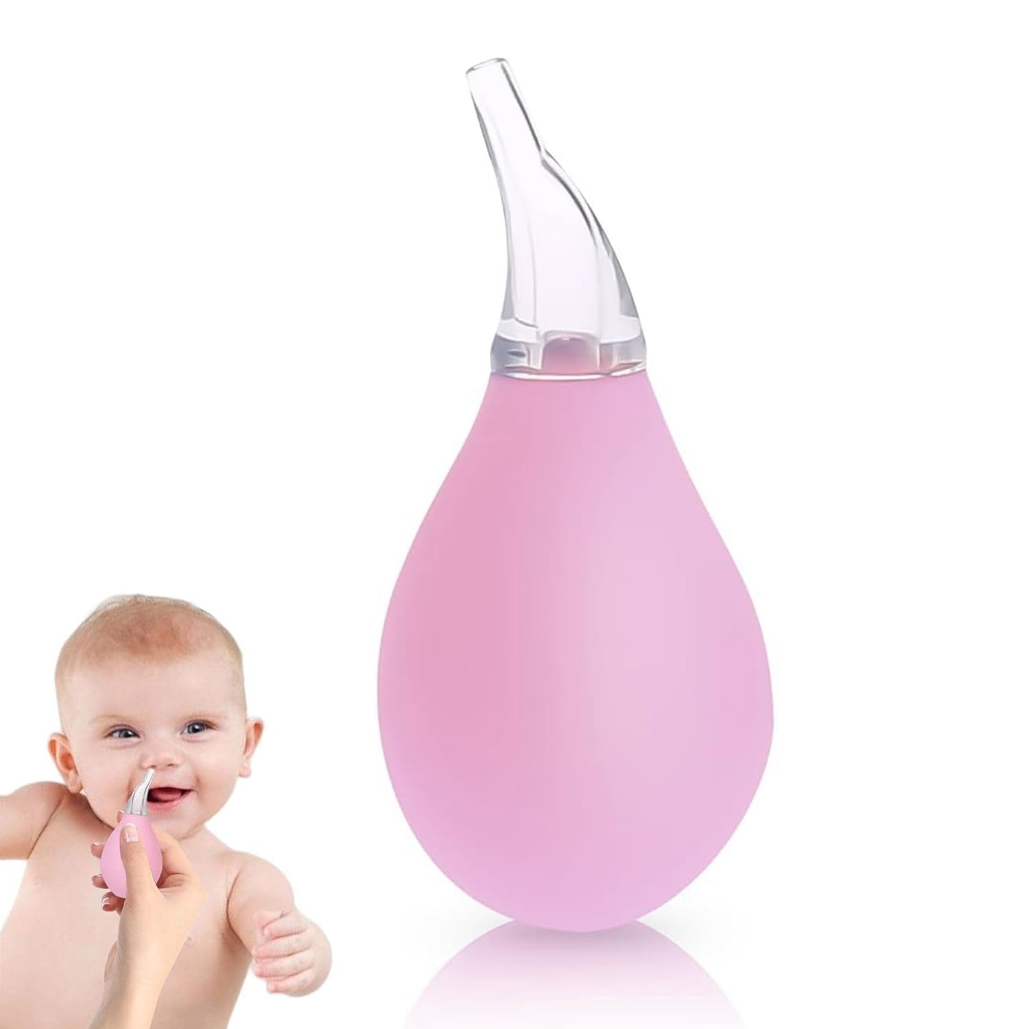 Baby Nasal Aspirator for Newborns Soft Silicone Tip | Gentle Suction | Easy to Clean | BPA-Free | Hygienic Design-image-43
