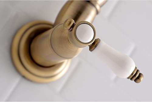 Miniatura 9 de Kingston Brass KS3105BPL Bel-Air Pot Filler, 13" de longitud, bronce aceitado