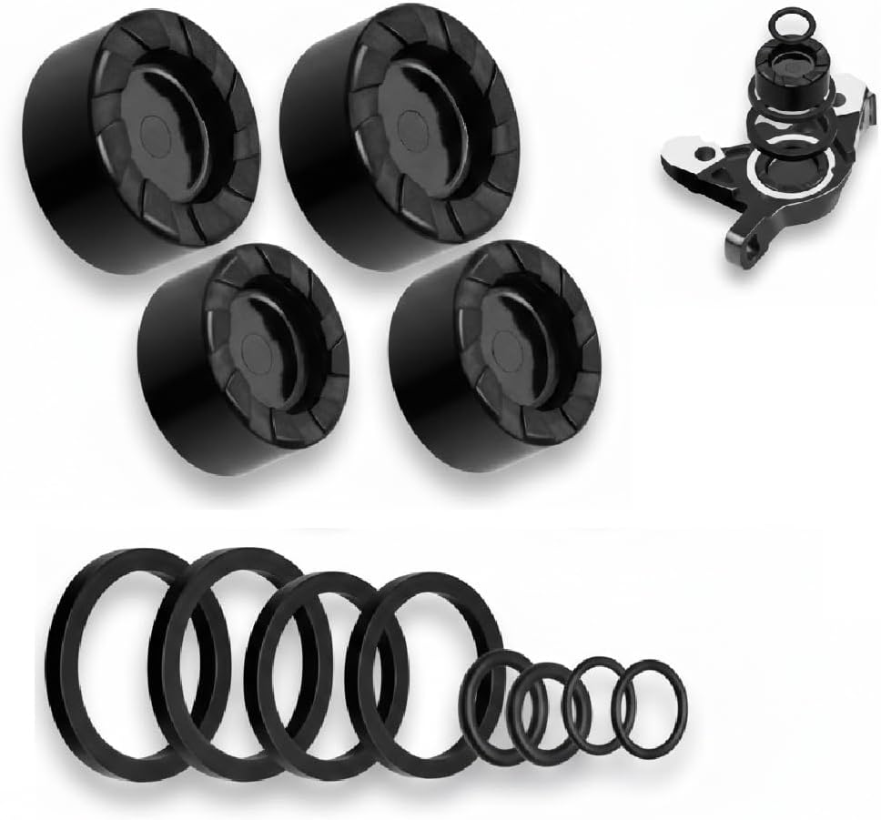 Hydraulic Brake Caliper Heat Dissipation Piston Kit - Compatible with Shimano Saint Zee M640 M810 M820 & XTR/XT/SLX M7120 M8020 M8120 M9120