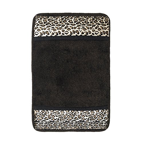 Popular Bath Bath Rug, Jezella Collection, 31" x 21", Animal Print