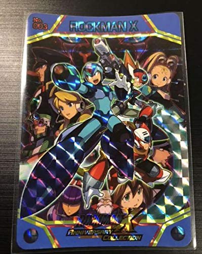 ロックマンX 25周年記念 メモリアルカードダスエディション 新品未開封 Amazon.co.jp: 残1 No.3 ロックマンX 25周年記念 メモリアルカードダス