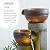 Agoodping 39.7’’H 5-Tier Relaxing Outdoor Indoor Garden Water Fountain Decor - for Contemporary Design for Garden, Patio, Deck, Porch, Backyard and Home Art Decor Brown