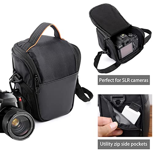 Ficha técnica Funda Camara Reflex Bolsa Fotografia Impermable y Anti-Choque Camera Bag Bandolera SLR Fotos Compacta con Correa de Hombro para la Mayoría Digital DSLR Cámaras Negro - Fernando Cortés