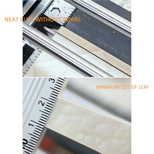 Cortador manual de azulejos resistente de 60 cm, doble riel con rueda de carburo de tungsteno, herramienta profesional de corte de vidrio de cerámica para uso en talleres