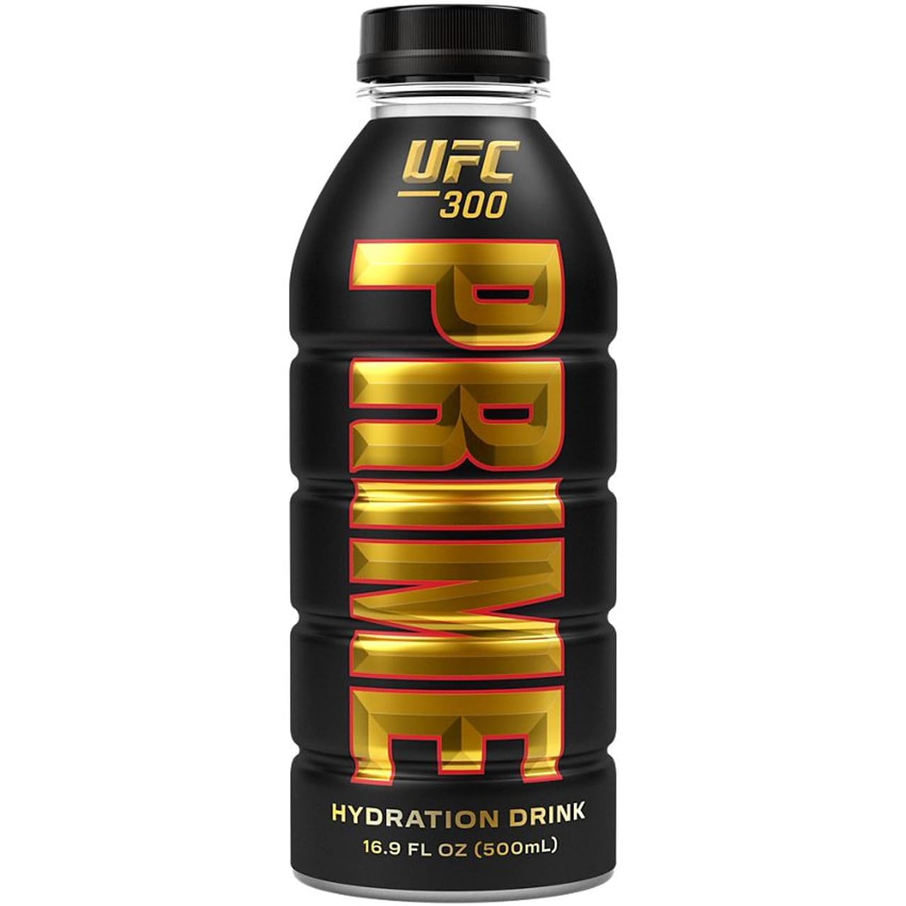 Prime Drink U.F.C 300 Black & Gold Limited Edition Sports Drinks With Zero Sugar Added Exotic Delicious Flavour New Edition 500ml (Imported-USA) (B0CYWRVR7G) Amazon Price History, Amazon Price Tracker