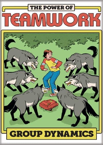 Ata-Boy Steven Rhodes Power of Teamwork 2.5 Inch x 3.5 Inch Magnet for Refrigerators and Lockers image 3
