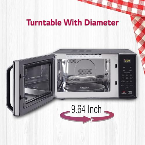 Compare LG 21 L Convection Microwave Oven (MC2146BR, Black, Diet Fry