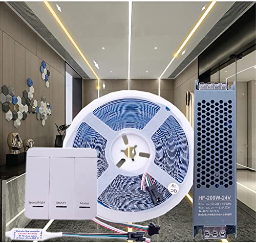 Tira de LED WS2811 24V DC 10m 120 Leds/m Blanco frío miniatura 2