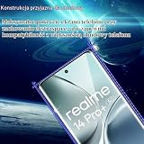 DXULWLM 2+2 sztuki szkła hartowanego do Realme 14 Pro Plus/14 Pro +, z osłoną obiektywu aparatu, przezroczyste HD, pełne pokrycie 3D, twardość 9H, bez pęcherzyków, ochrona ekranu zapobiegająca