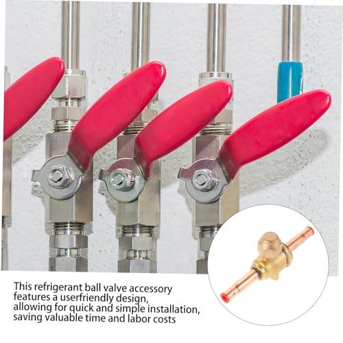 Válvula de bola para aire acondicionado ideal en reparaciones y mantenimiento de HVAC 5