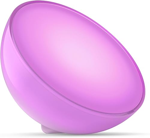 Philips Hue White & Color ambiance, Lampe connectée LED à Poser Go, blanc - 10