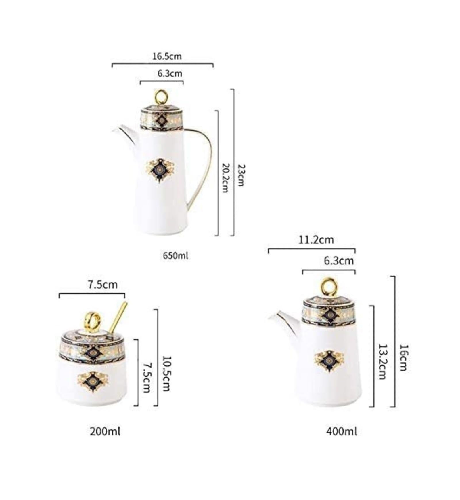 Set olio e aceto Dispenser for olio e aceto, bottiglia for olio in ceramica, bottiglia for salsa di soia in ceramica, oliera for olio d'oliva/salsa di soia/aceto, condimento liquido Oliera(11.2*16cm)
