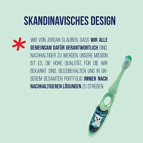 Jordan ® | Step 2 Zahnbürste Kinder | Kinder zahnbürste für 3-5 Jahre | Weiche Borsten, doppelter ergonomischer Griff & BPA-frei… – Ansicht 6