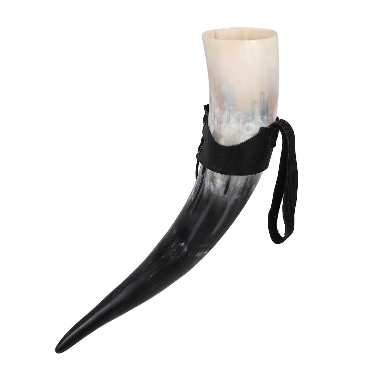 Alipis Tazza Di Corno Di Buffalo D'acqua Grande Per Birra e Vino Decorazione Medievale e Accessori Per Feste Resistente e Portatile