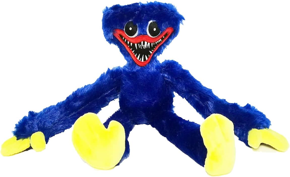 Dauveg Huggy wuggys Plush, Christmas Cartoon Plush Toy, Monster Horror Stuffed Doll Gifts for Game Fan’s 15.8 in (Blue) : Toys & Games