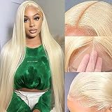 BARROKO Blonde 613 13x4 Lace Front Wig Human Hair 180% Density Straight HD Lace Frontal Wigs Human H