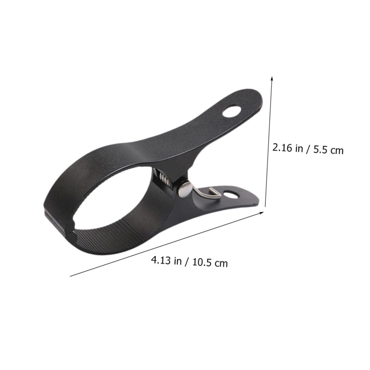 MAGICLULU 6 Pz Molletta Antivento Calzini Da Esterno Mollette Pesanti Clip Per Vestiti Sedie All'aperto Fermagli Per Bucato Metallo Lavanderia Lega Di Alluminio Vacanza
