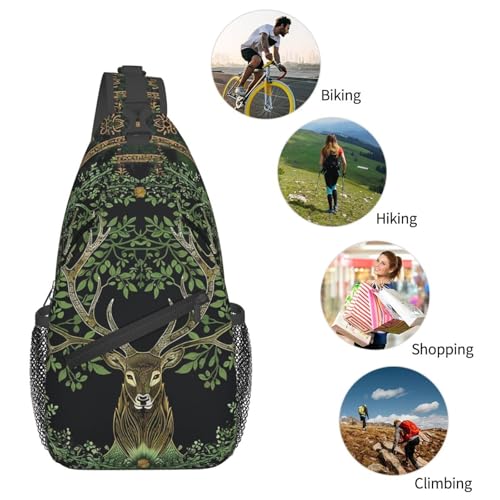 Mochila Sling Unisex Ligera y Duradera para Senderismo miniatura 6
