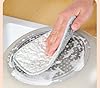 3 pcs Scratch-Free Metal Dish Cloth,Reusable, Double-Layer,Double-Sides, Gentle on Hands,Multifunctional Kitchen Cleaning Cloths, Suitable for Dishes,Sinks,pots, cookwares #3