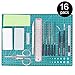 Rustark 16Pcs Modeler Basic Tools Craft Set Model Tool Kit for Gundam Hobby Model Assemble Building